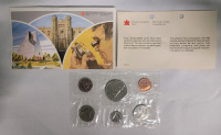 1981 Canadian Uncirculated Coin Set , Sealed