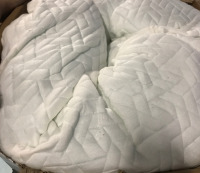 Bedluxary 3 Inch Gel Memory Foam Mattress Topper Queen Size