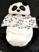 Kids Panda Sleeping Bag - Folds up into a Pillow