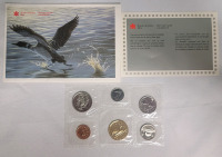 1988 Canadian Uncirculated Coin Set , Sealed