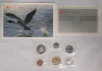 1989 Canadian Uncirculated Coin Set , Sealed