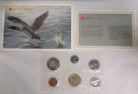 1990 Canadian Uncirculated Coin Set , Sealed