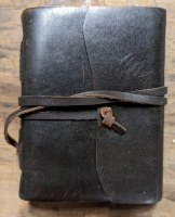 5" x 4" Leather Like Journal with Blank Pages