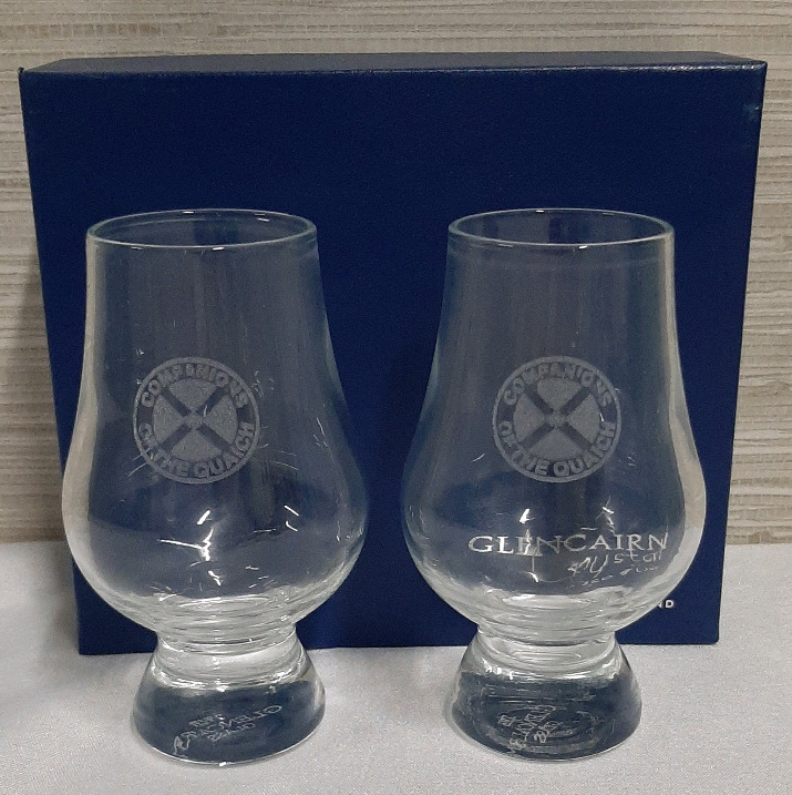 Glencairn 2 Whiskey Glasses from Glencairn Crystal of Scotland
