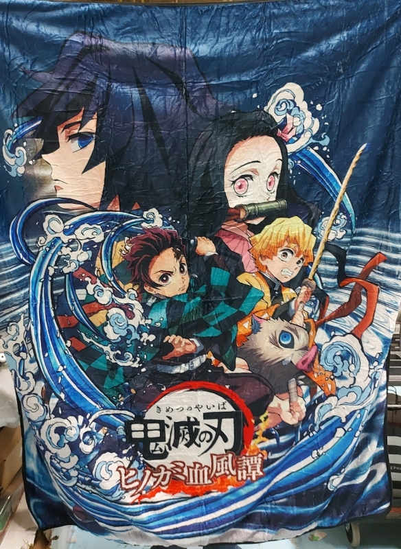 Demon Slayer Anime Soft Blanket (150cm x 130cm)