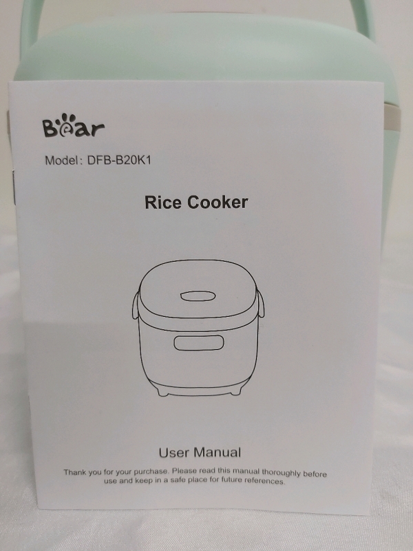 2L Bear Rice Cooker No Power Cord