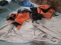 Large Lot Tarps , Canvas Cover , Padded Covers (possibly horse covers / car covers) . 10+ Covers
