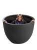 New HUGE! Green Theory Fibreglass Matte Grey 41" Diameter 30" Tall