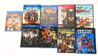 DC Comics JUSTICE LEAGUE + DvDs & Blu-Rays (Some Sealed)