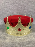 9&rdquo;x4.5&rdquo; Foam & Plastic Crown