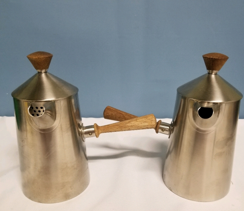 Pair of ROBERT WELCH Coffee pots Old Hall