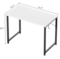 Flrrtenv 31 Inch Computer Desk