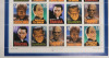 1996 US Postal Service ' Classic Movie Monsters ' Postage Stamp Sheet , 32 Cent Stamps - 3