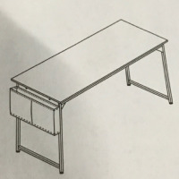 New Computer Desk 93x59x6.5cm