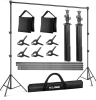 YELANGU 10Ft Photo Backdrop Stand