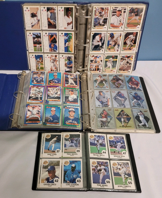 MLB & AAA Baseball Trading Cards . 1990 Score, UD & Bowman Baseball . 1990 AAA Cards