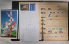 World Postage Stamp Lot in Two (2) Stamp Books . Canada , USA , Poland , Germany ++++ - 2