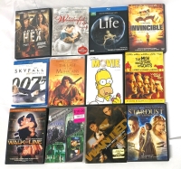 Assortment of 14 DVD / Blu-Ray Movies (2 Sealed)