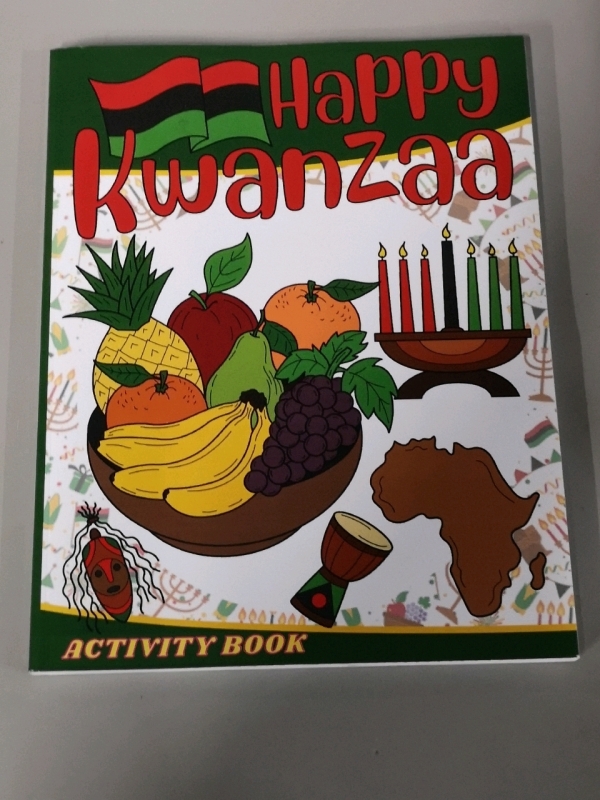 New Happy Kwanzaa Activity Book - Soft cover