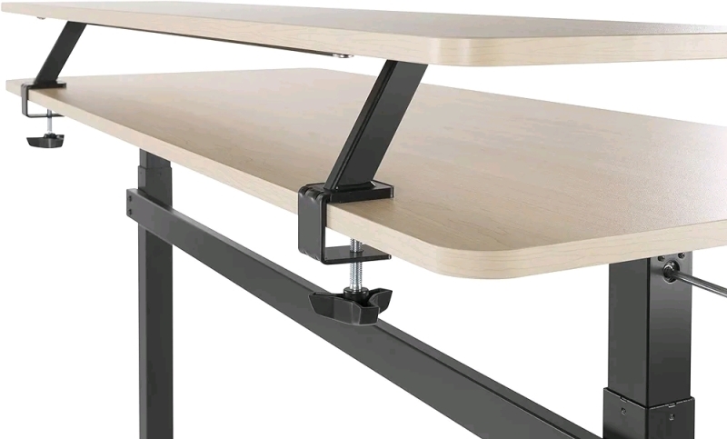 New Stand Steady 55" Clamp-on Desk Shelf