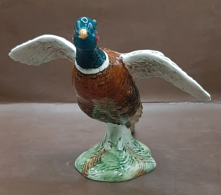 Vintage Beswick Pheasant on Base Model #850 Designer Arthur Gredington Issued 1940-1971