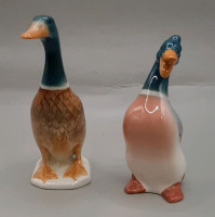 Vintage Beswick 4.25" Mallard Duck Model #756/2A Issued 1939-1973 Designer Mr Watkin Large Duck Model #979A Designer Mr Watkin Issued 1941-1971