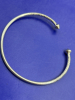 Antique Silver Open Bangle Hallmarked - 3