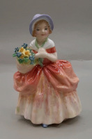 Vintage Royal Doulton of England 4.75" "Cissie HN 1809 Issued 1949-1989 Designer L Harrocking