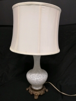 Beautiful Art Glass Lamp - 26" Tall - Light Switch Knob Not Present