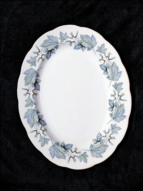Royal Albert England "Silver Maple" Platter 15"