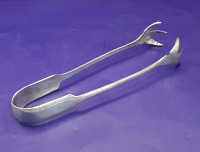 Vintage 6' 800 Silver Pickle Tongs