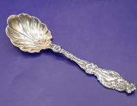 Antique 6" Sterling Silver Spoon