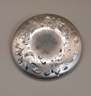 Vintage SMIBO 1" Sterling Silver Pin