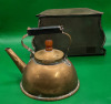 Antique Brass Teapot 5" Tea Chest - 2