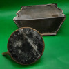 Antique Brass Teapot 5" Tea Chest - 3