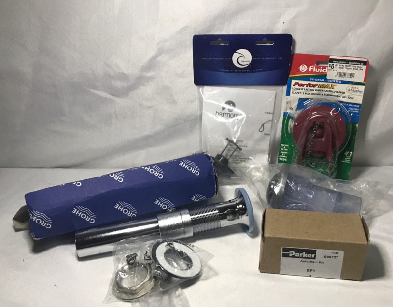 Mixed Lot of New Plumbing Supplies