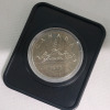 1975 Canadian Uncirculated One Dollar Coins in Cases . Three (3) Coins - 4