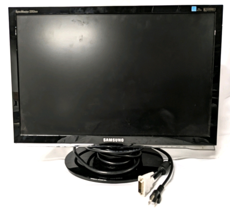 SAMSUNG SyncMaster 22" Widescreen Computer Monitor 2253BW with DVI Video Cable