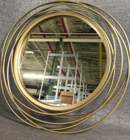 20&rdquo; Gold Tone Mirror