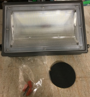 OOOLED LED Wall Pack Light, 120W 14400LM 5000K Daylight with Dusk to Dawn Light, 800-1000W HPS/HID Equivalent IP65