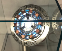 Marvel Avengers Iron Man Proof That Tony Stark Has A Heart Display 6.5&rdquo;x7.5&rdquo;