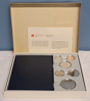 1983 Canadian Uncirculated Coin Set in Original Box with Coin Holder Book