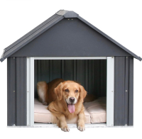 Large Dog House for Large Medium Dog Outdoor Indoor Waterproof Dog House Kneel Weather & Water Resistant Pet Kennel
