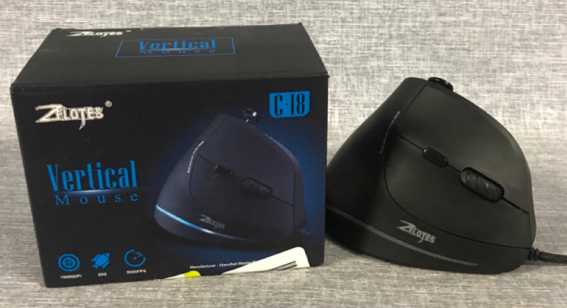 Zelotes Vertical Mouse C-18