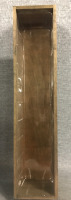 CYS Excel Rectangle Wooden Crate 22&rdquo;x4&rdquo;x5&rdquo;