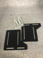 2 Bedframe brackets 5.5&rdquo;