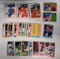 1983 - 1987 O Pee Chee NHL Hockey Trading Card Singles . 150+ Cards