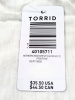 New TORRID Water Muerta Slub Crew Neck Tee Size 0 - 3