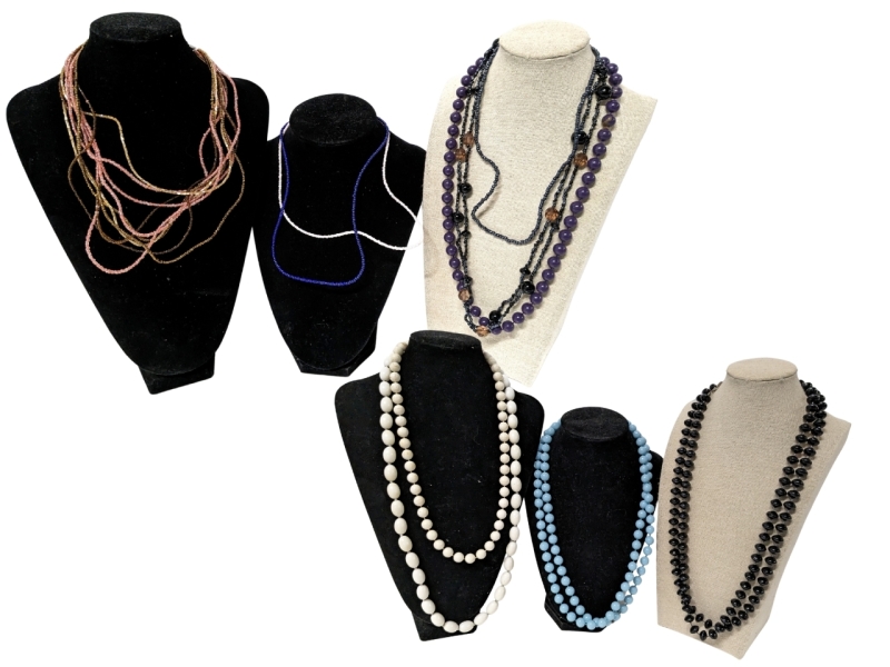 Colorful & Beaded Necklaces : Big, Little & In Between