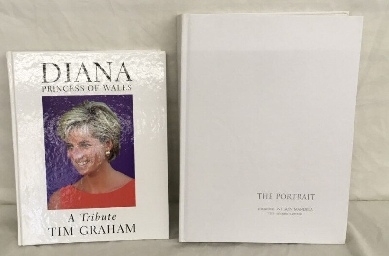 Two Hardcover Books on Diana Princess of Wales